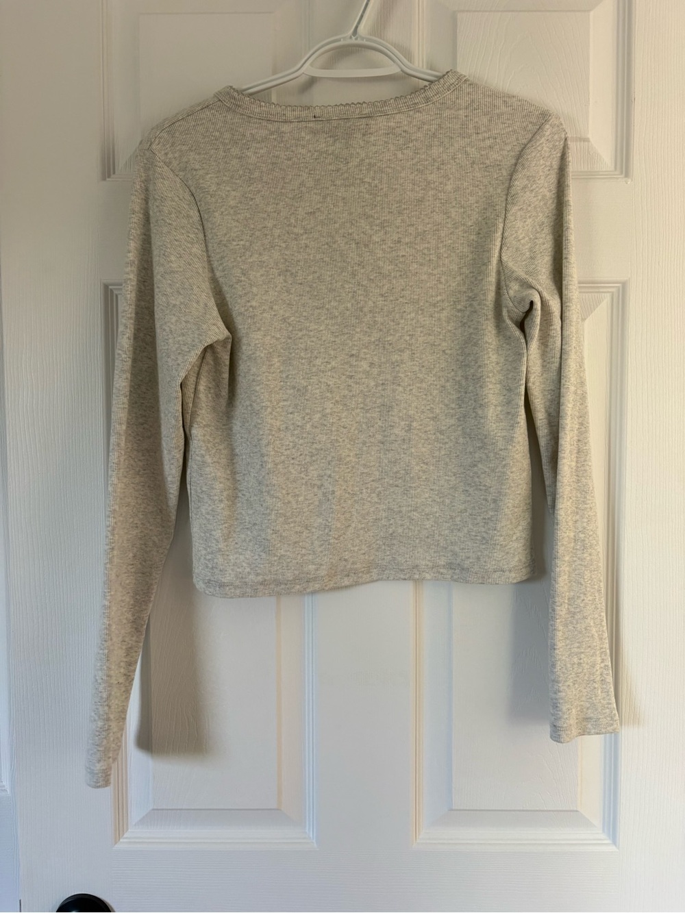 Streetwear Society Light Gray Button Cardigan - Picture 3 of 5